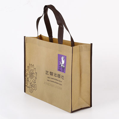 出版社：有底有側-無紡布袋-豎版