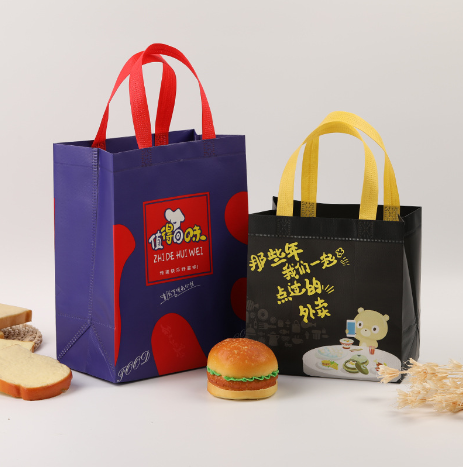 無紡布外賣野餐包生鮮冷藏鋁箔保溫袋手提鋁箔打包