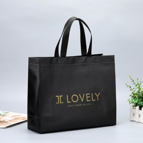 覆膜隔水服裝購物手提袋彩印大容量廣告禮品宣傳無紡布袋